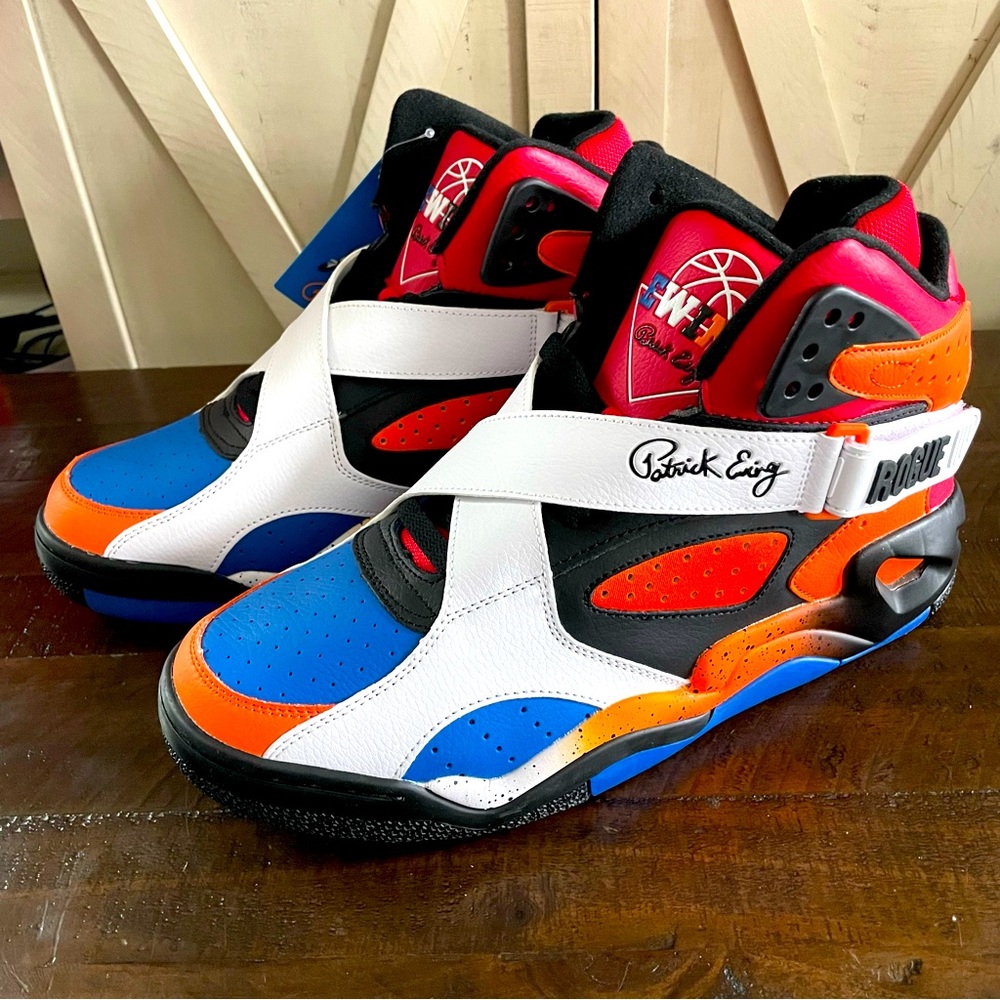 Patrick Ewing Mens ROGUE CORE 4 Chicago X Knicks Basketball Sneakers Hi Top
